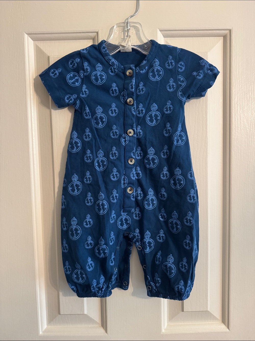 kate quinn One-Piece Romper with Pocket Watch Design